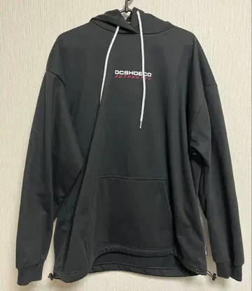 DC 백 프린트 풀오버 후드티 후디 L 사이즈