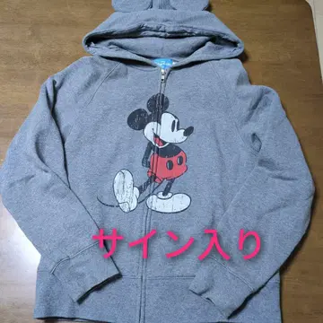 [사인 포함] 도쿄 디즈니 리조트 미키마우스 후드티 S