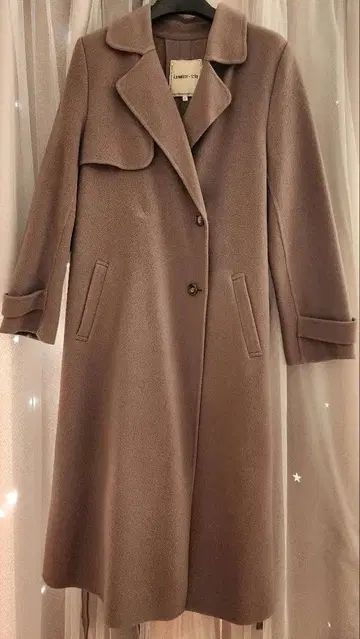 아푸와이저 리셰 벨트 포함 롱 체스터 코트 사이즈 1 S 모카