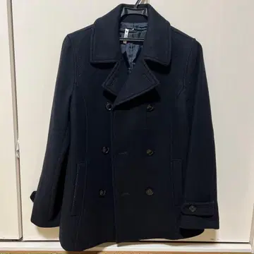 East Boy 네이비 피 코트