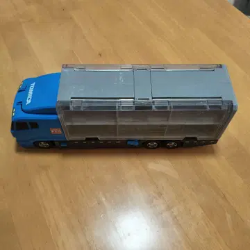 토미카 파란 트랙 투명 짐칸