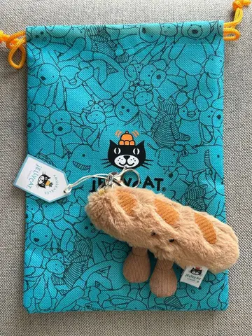 jellycat 버킷 프랑스빵 빵 제리캣