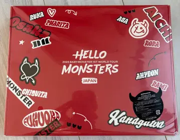 BABYMONSTER 1ST WORLD TOUR 완전 생산 한정판