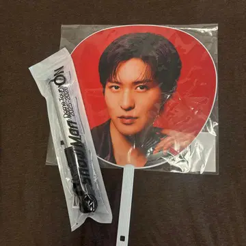 Snow Man ON 메구로 렌 응원봉 부채