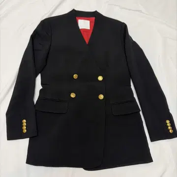 GALLARDAGALANTE 블랙 더블 브레스트 자켓 프리 사이즈