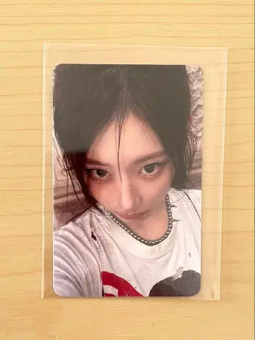 ITZY TUNNEL VISION 포토북 트레이딩 카드 채령