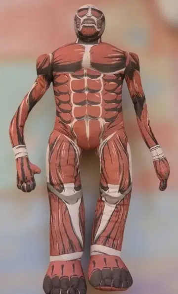 진격의 거인 초 대형 거인 움직이는 봉제 인형