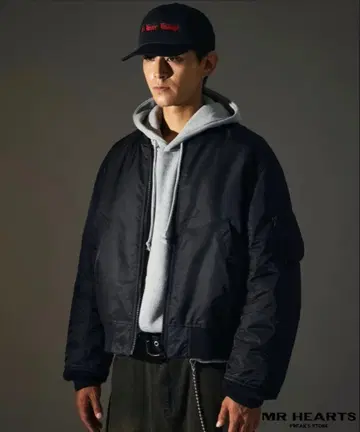 한정판 전개 MR HEARTS SHORT LENGTH MA-1