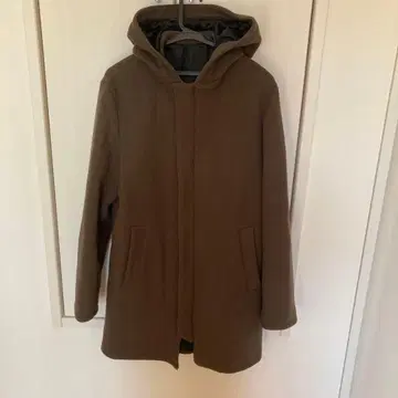 JOURNAL STANDARD 후드 부착 코트 아우터 카키