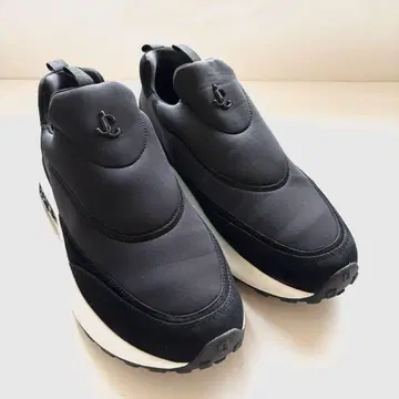 컨디션 최상! JIMMY CHOO 지미추 멤피스 스니커즈 블랙