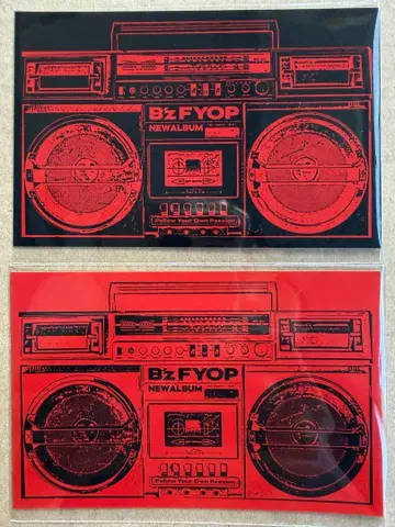 B'z LIVE-GYM 2025 -FYOP- 회장 한정판 스티커 2매