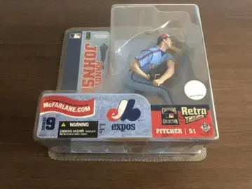 [ 미개봉 ] [ 랜디 존슨 #51 몬트리올 엑스포스 ] 맥퍼