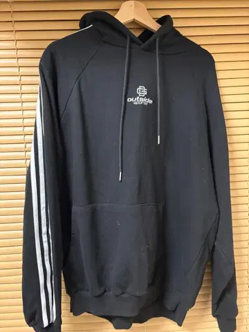 SCENERITY Chest track hoodie 블랙