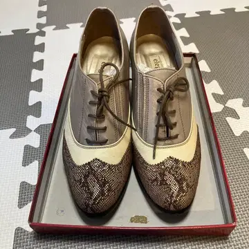 24cm 엘레강스 히미코 패턴 펌프스