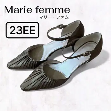 Marie femme 마리팜 펌프스 23EE 브라운 브라운 와이드