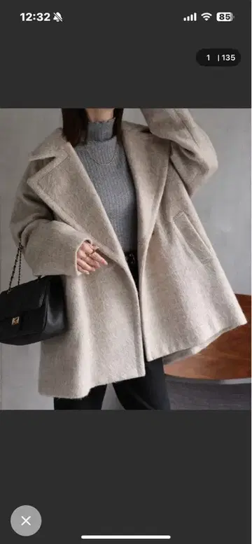 베이지 체스터 코트