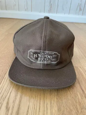 H.W.DOG & CO. 브라운 캡
