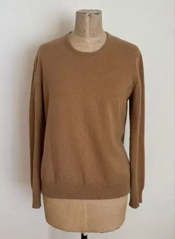 Drawer 캐시미어 니트 카멜