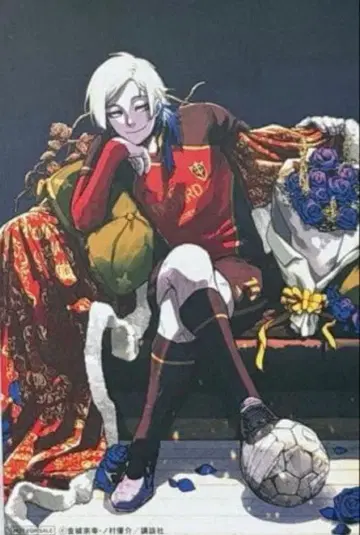 블루 록 풀컬러 셀렉션 카이저 TSUTAYA 엽서