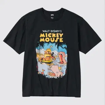UT 유니클로 미키 레트로 빈티지 T셔츠 미사용 M