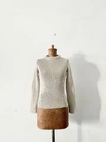 manna 리브 니트 울 사이즈 M