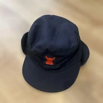 T-19 네이비 귀도리 달린 캡 7 1/2