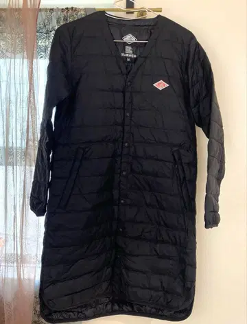 단톤 롱 다운 코트 34 다크 네이비