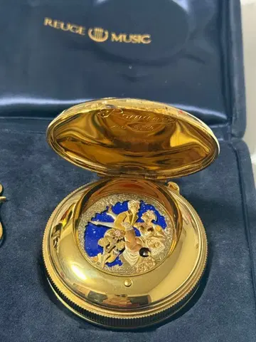 REUGE 류쥬 수동 와인딩 회중시계