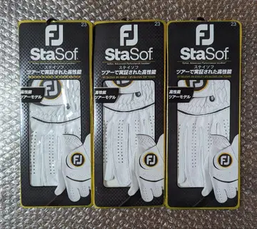새상품 3세트 풋조이 스테이소프 골프 그로브 왼쪽 손 장착