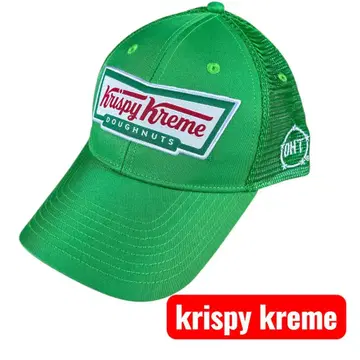 크리스피 크림 도넛 krispykreme 캡 그린