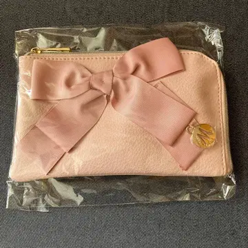 M'sGRACY 핑크색 파우치 (새상품, 미사용, 택 포함)