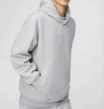 UNIQLO C 남성용 맨투맨 오버 사이즈 후드티