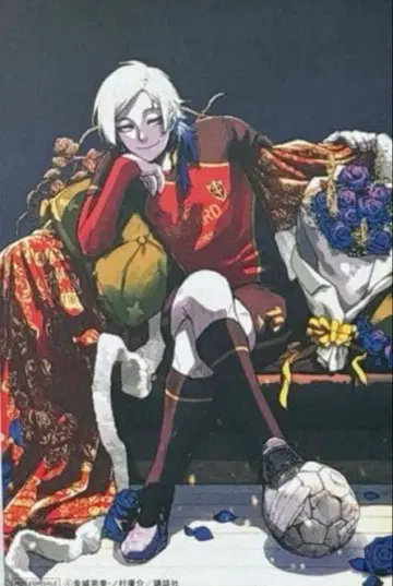 블루 록 풀 컬러 셀렉션 카이저 TSUTAYA 엽서