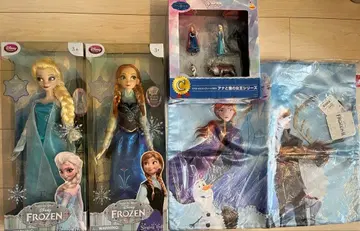 겨울왕국 안나 엘사 인형 싱잉돌 오너먼트 토트백 미개봉