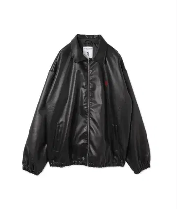 [ U.S POLO ASSN ] 페이크 가죽 자켓