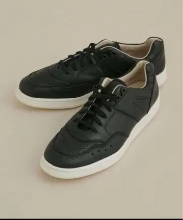 REPRODUCTION OF FOUND 블랙 가죽 프렌치 트레이닝복