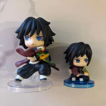 귀멸의 칼날 치맛!캐릭터 피규어 마스코트 스와라세타이 토미오카 기유