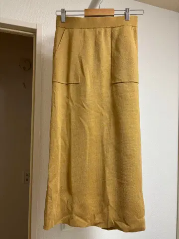 워셔블 밀라노 리브 스커트