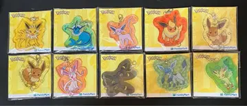 포켓몬스터 훼미리마트 한정판 이브이 아크릴 키링 전종 세트