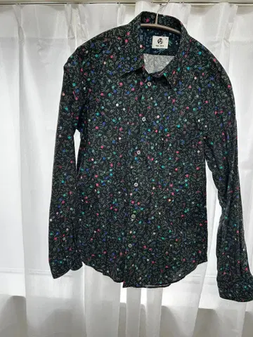 폴 스미스 꽃무늬 긴팔 셔츠 M 사이즈