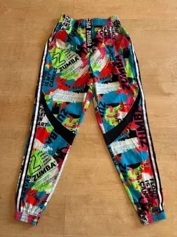 줌바 하이웨스트 프론트 지퍼 팬츠