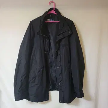 [ 하자품 ] FIRST DOWN 블랙 자켓