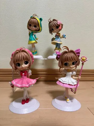 카드캡터 사쿠라 qposket 4체 세트