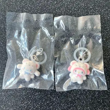 메지루시 액세서리 산리오 캐릭터즈 후와후와 스노우