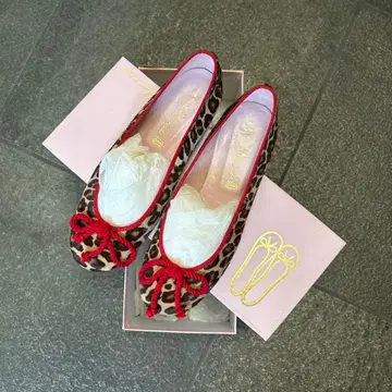 PrettyBallerinas 발레 슈즈 36 레오파드 송치