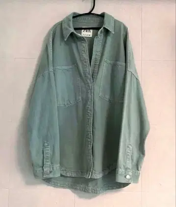 데님 셔츠 자켓