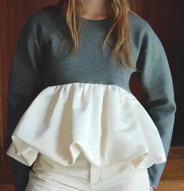 Thetoe Aachen Balloon Peplum