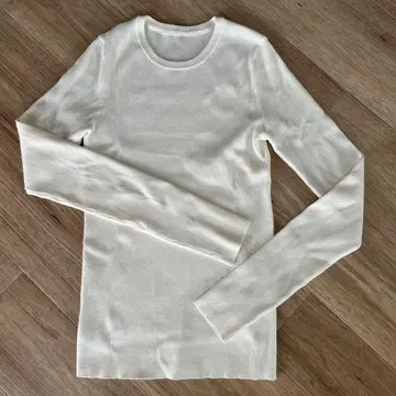 spick and span 리브 크루넥 풀오버