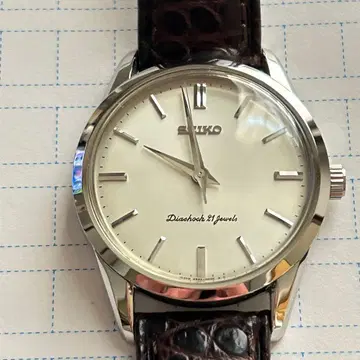 세이코 메카니컬 다이아쇼크 21석 수동 와인딩 손목시계