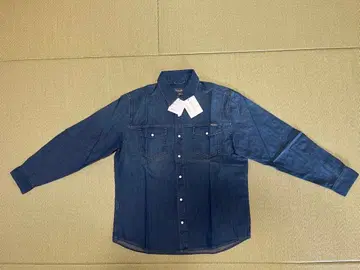 eddie bauer 데님 셔츠 다크 블루 긴팔